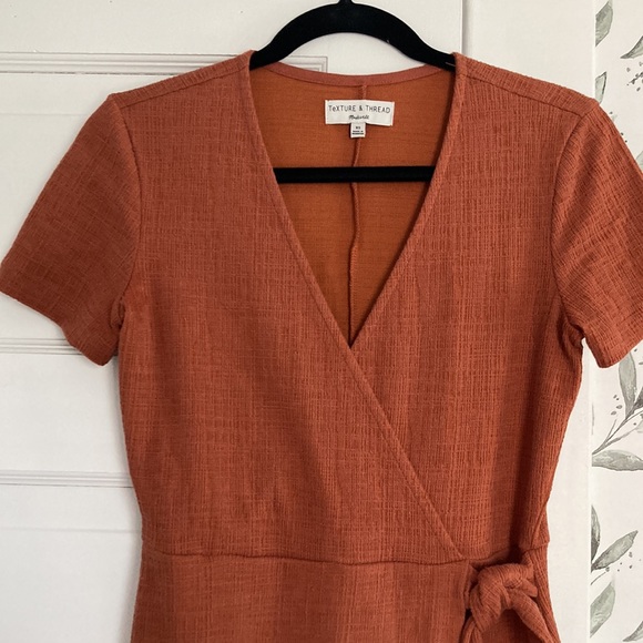 Madewell faux wrap dress - Picture 3 of 4